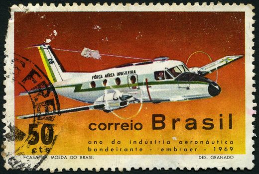 Brasil - 1969 - Industria Aeronautica Bandeirante - 50cts