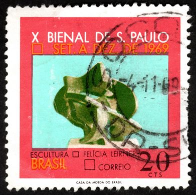 Brasil - 1969 - X Bienal de Sao Paulo - 20cts