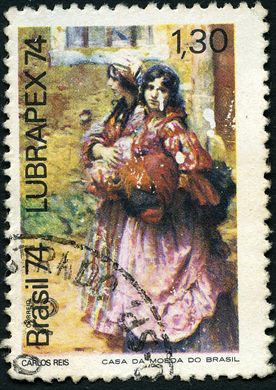 Brasil - 1974 - LUBRAPEX - 1.30Cr