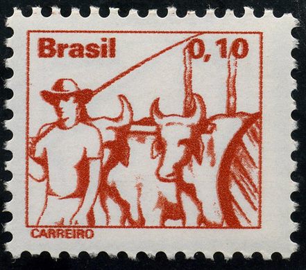 Brasil - 1976 - Profissoes - 0.10Cr