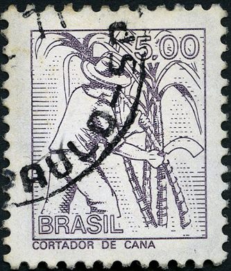 Brasil - 1976 - Profissoes - Cortador de Cana - Cr5.00