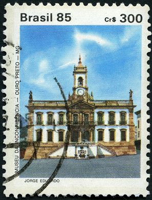 Brasil - 1985 - Museu Inconfidencia Ouro Preto - 300Cr