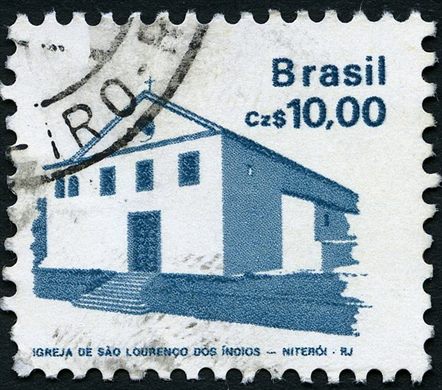 Brasil - 1986 - Monumentos - 10Cz