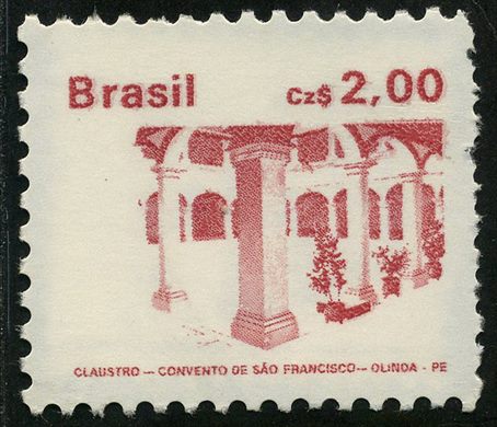 Brasil - 1987 - Patrimonio Historico - 5Cz