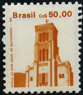 Brasil - 1988 - Patrimonio Historico - 50Cz