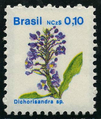 Brasil - 1989 - Flora Brasileira - 0.10NCzS
