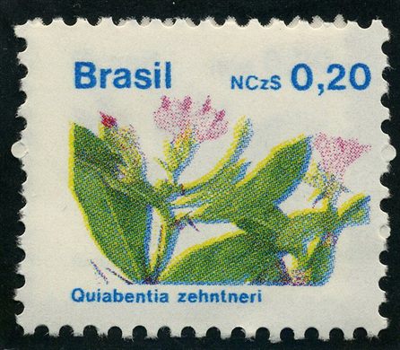 Brasil - 1989 - Flora Brasileira - 0.20NCzS