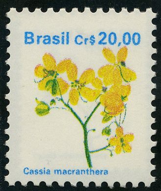 Brasil - 1990 - Flora Brasileira - 20Cr