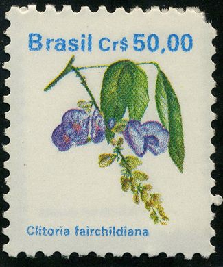 Brasil - 1991 - Flora Brasileira - 50Cr