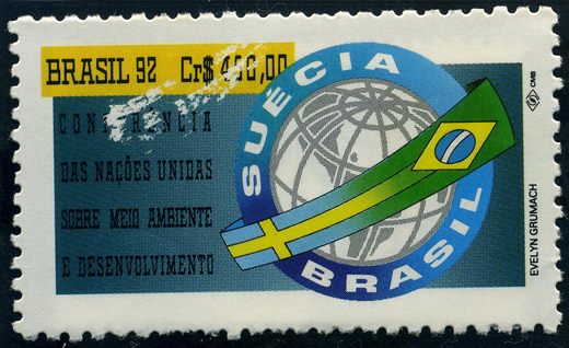 Brasil - 1992 - Conferencia ONU Meio Ambiente - 460Cr