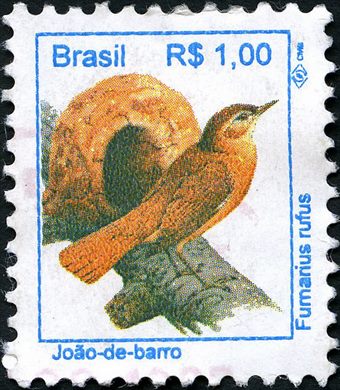 Brasil - 1994 - Fauna - Joao-de-barro - R1.00
