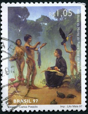 Brasil - 1997 - 400 Anos Morte Padre Anchieta - 1.05R