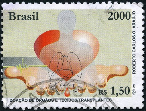 Brasil - 2000 - Doacao de Orgaos Transplantes - 1.50R