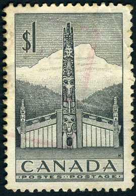 Canada - 1953 - Totem Pole - 1Dol