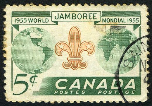 Canada - 1955 - Jamboree Mundial Escuteiros - 5C