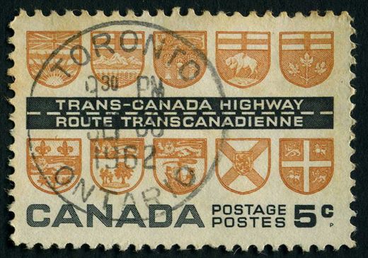 Canada - 1962 - Estrada Transcanadiana - 5C
