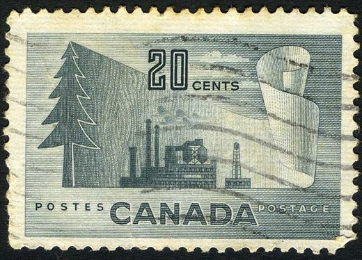 Canada - 1964 - Emblemas Provinciais - Ontario - 5C