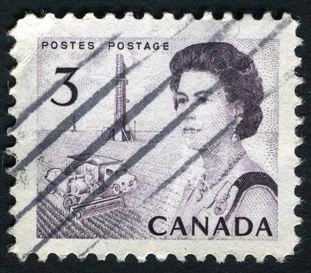 Canada - 1967 - Centenario - Rainha Isabel II Pradarias - 3C