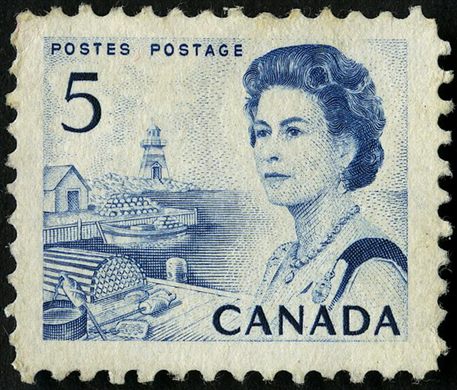 Canada - 1967 - Centenario - Rainha Isabel II Costa Atlantica - 5C
