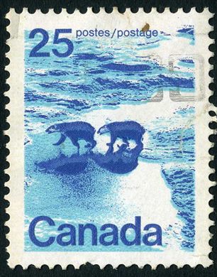 Canada - 1972 - Ursos Polares - 25C
