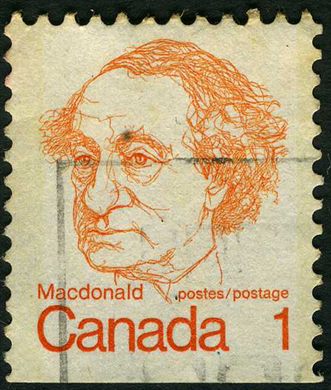 Canada - 1973 - Caricatura Macdonald - 1C