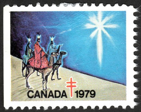 Canada - 1979 - Selo Tuberculose Natal Tres Reis Magos - Sem Valor