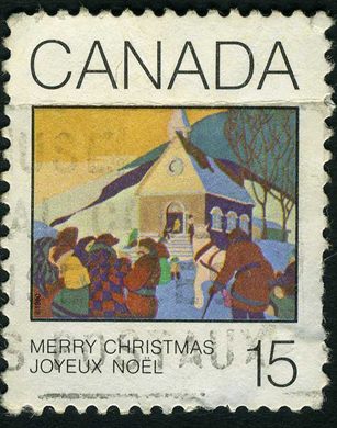 Canada - 1980 - Natal Aldeia na Missa - 15C
