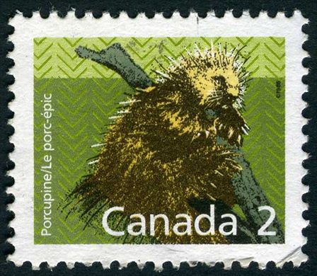 Canada - 1988 - Fauna - Porcupine - 2C