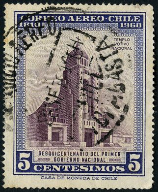 Chile - 1958 - Centenario Caja de Ahorros - 50Peso