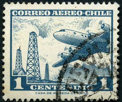 Chile - 1960 - Aviao Industria Petrolifera - 1C