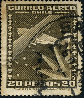 Chile - 1960 - Gabriela Mistral - 0.20EscPlus0.20Esc