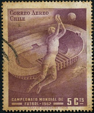 Chile - 1962 - Mundial Futebol Guarda Redes - 5C
