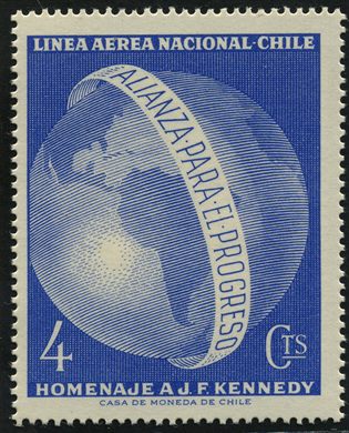 Chile - 1967 - Campanha Nacional Florestal - 10Cent