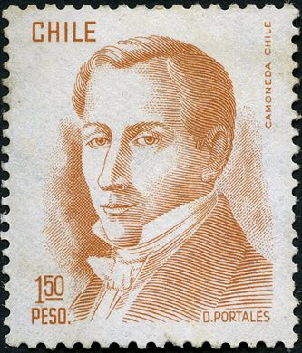 Chile - 1975 - Diego Portales - 50C