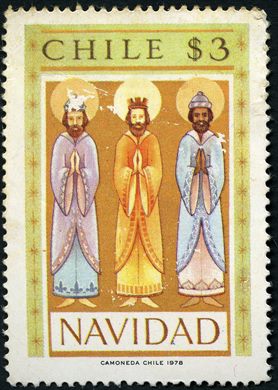 Chile - 1978 - Natal Reis Magos - 3Pesos
