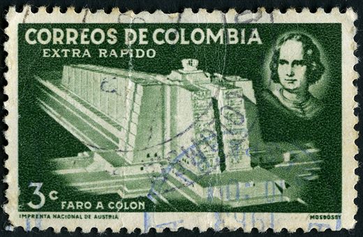 Colombia - 1957 - Cruz Roja Nacional Manuelita de la Cruz - 5C