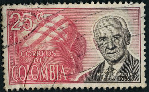 Colombia - 1959 - Manuel Mejia Jaramillo - 25C