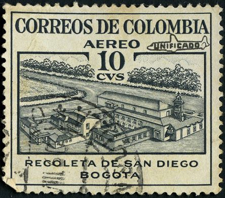 Colombia - 1959 - Recoleta San Diego Unificado - 10C