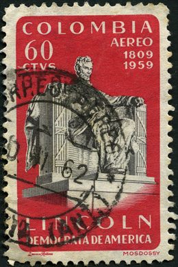 Colombia - 1960 - 150 Anos Lincoln - 60C