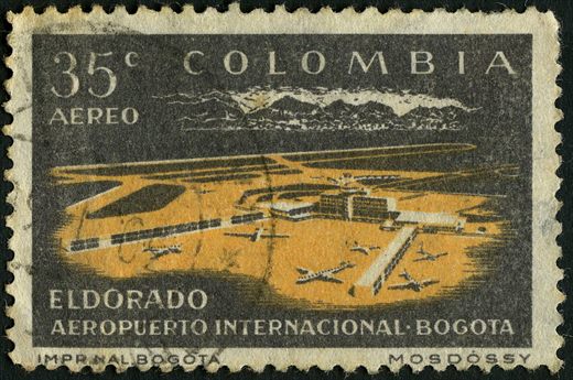 Colombia - 1960 - Inauguracao Aeroporto Eldorado - 35C