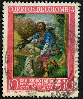 Colombia - 1960 - San Isidro Labrador - 10C
