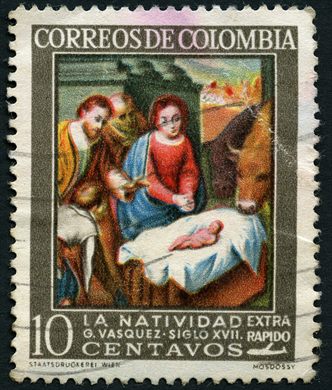 Colombia - 1960 - La Natividad - 10C