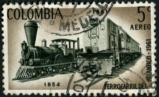 Colombia - 1961 - Ferrocarril del Atlantico - 5C