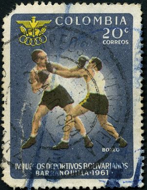 Colombia - 1961 - IV Juegos Bolivarianos Barranquilla Boxeo - 20C