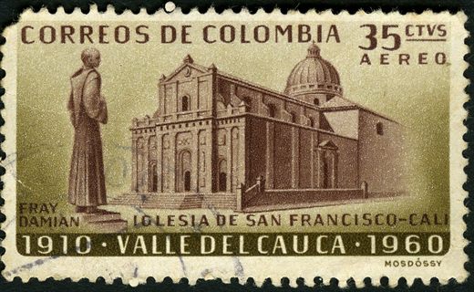 Colombia - 1961 - Valle del Cauca Iglesia San Francisco - 35C