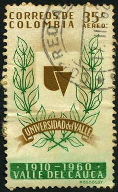 Colombia - 1961 - Valle del Cauca Universidad del Valle - 35C