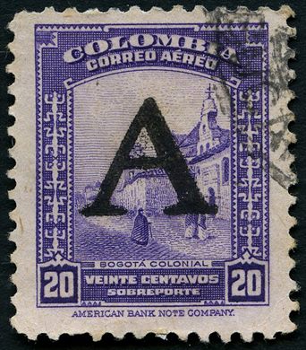 Colombia - 1961 - Brasao Bucaramanga - 20C