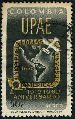 Colombia - 1962 - 50 Anos UPAE - 50C