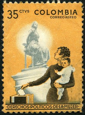 Colombia - 1962 - Derechos Politicos de la Mujer - 35C