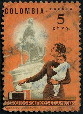 Colombia - 1962 - Derechos Politicos de la Mujer - 5C